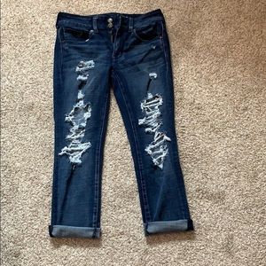 American Eagle cropped jeans